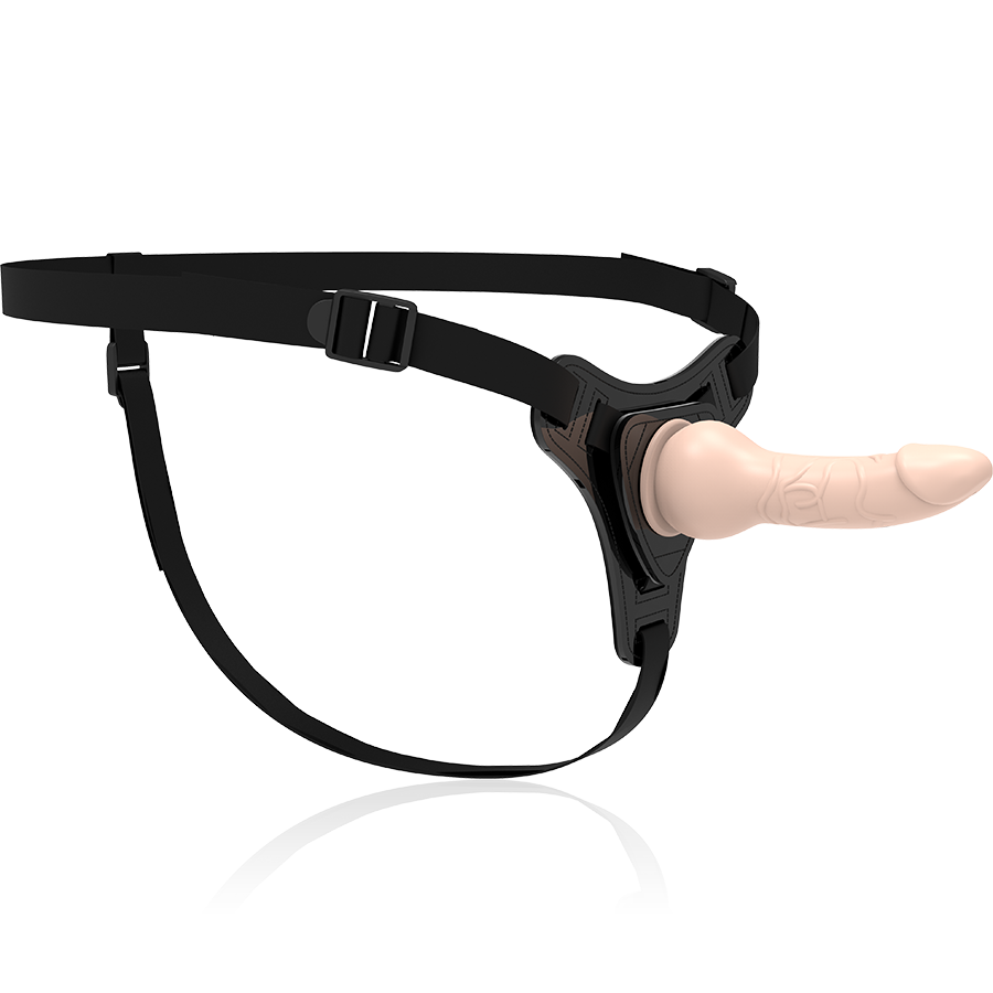 FETISH SUBMISSIVE HARNESS - KÖTTREALISTISK SILIKON 16 CM