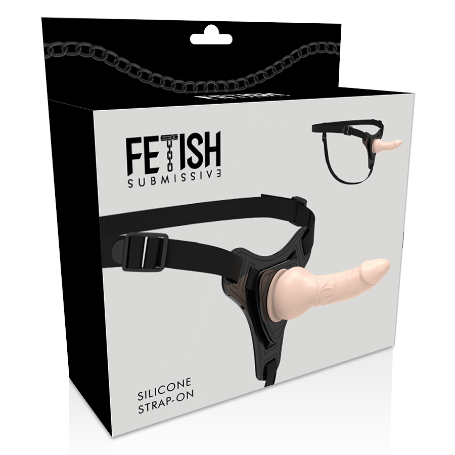 FETISH SUBMISSIVE HARNESS - KÖTTREALISTISK SILIKON 16 CM