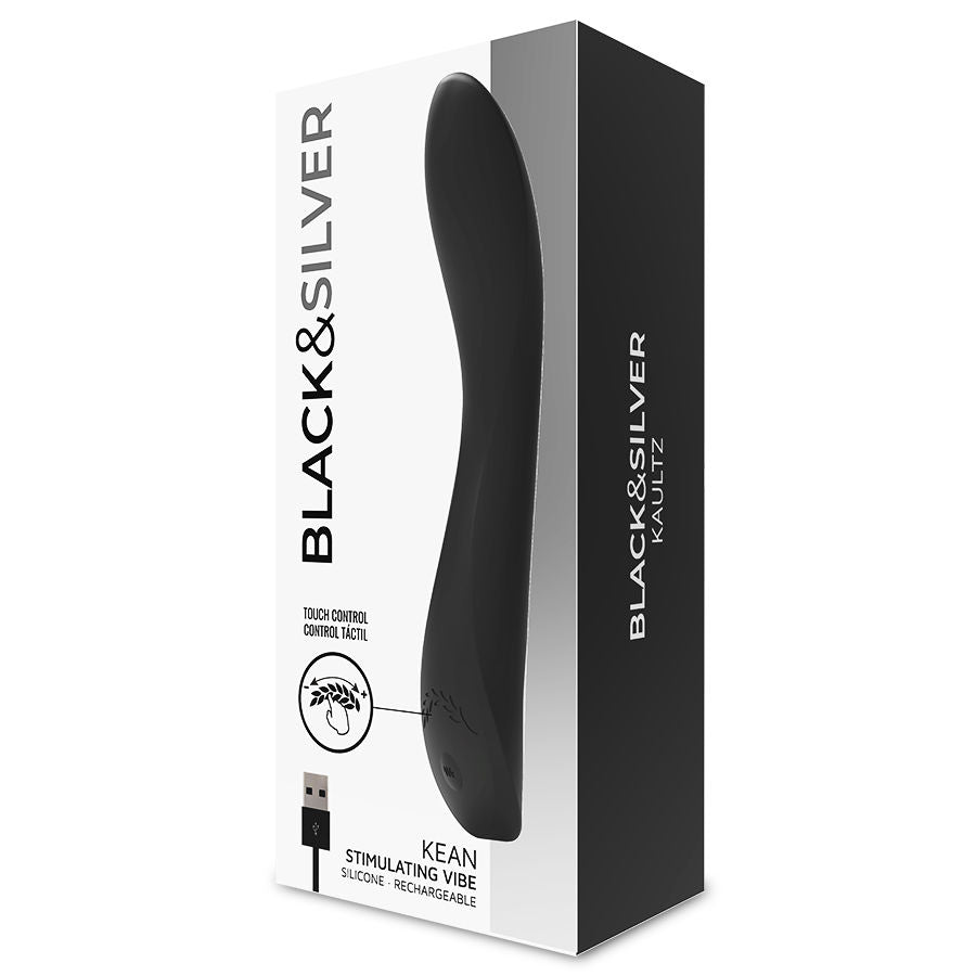 Kean vibrator med touch control från BLACK&SILVER