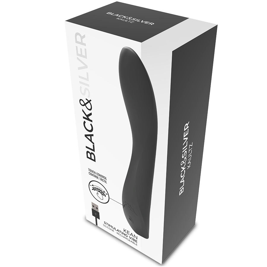 Kean vibrator med touch control från BLACK&SILVER