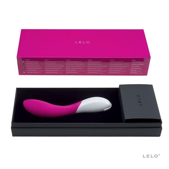 LELO MONA 2 vibrator i fuchsia, ergonomisk och kraftfull