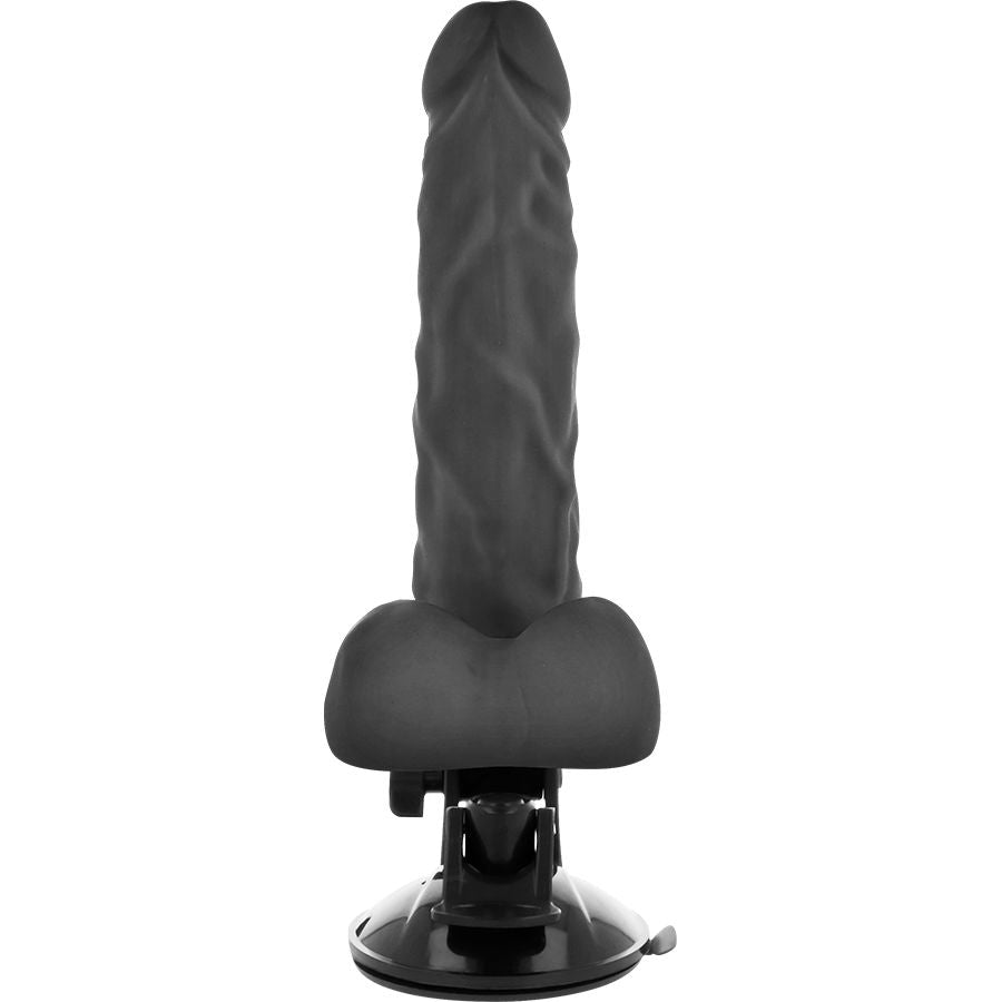 BASECOCK - Vibrator med fjärrkontroll svart 21 cm -O- 5 cm