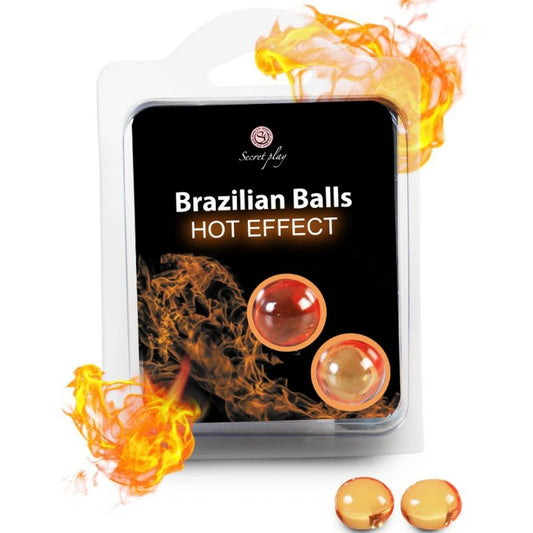 SECRETPLAY - BRAZILIAN BALLS VÄRMEEFFEKT 2 ENHETER
