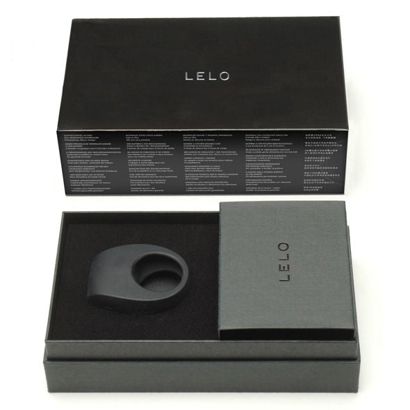 LELO TOR II svart vibratorring för par