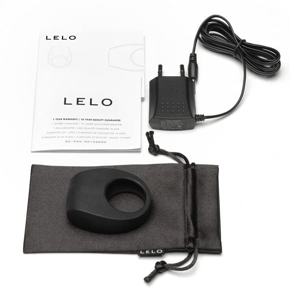 LELO TOR II svart vibratorring för par