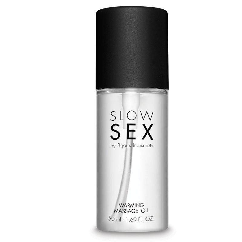 Bijoux SLOW SEX massageolja med värmeeffekt 50 ml