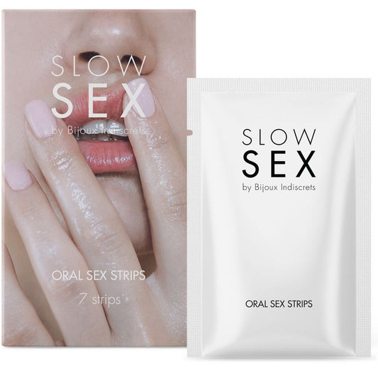 Bijoux SLOW SEX Oral Sex Strips med mintsmak