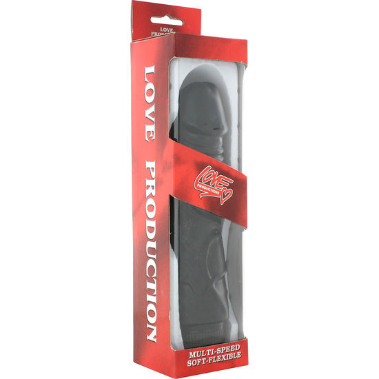 SEVEN CREATIONS Perfect Pleasures svart vibrator 22 cm
