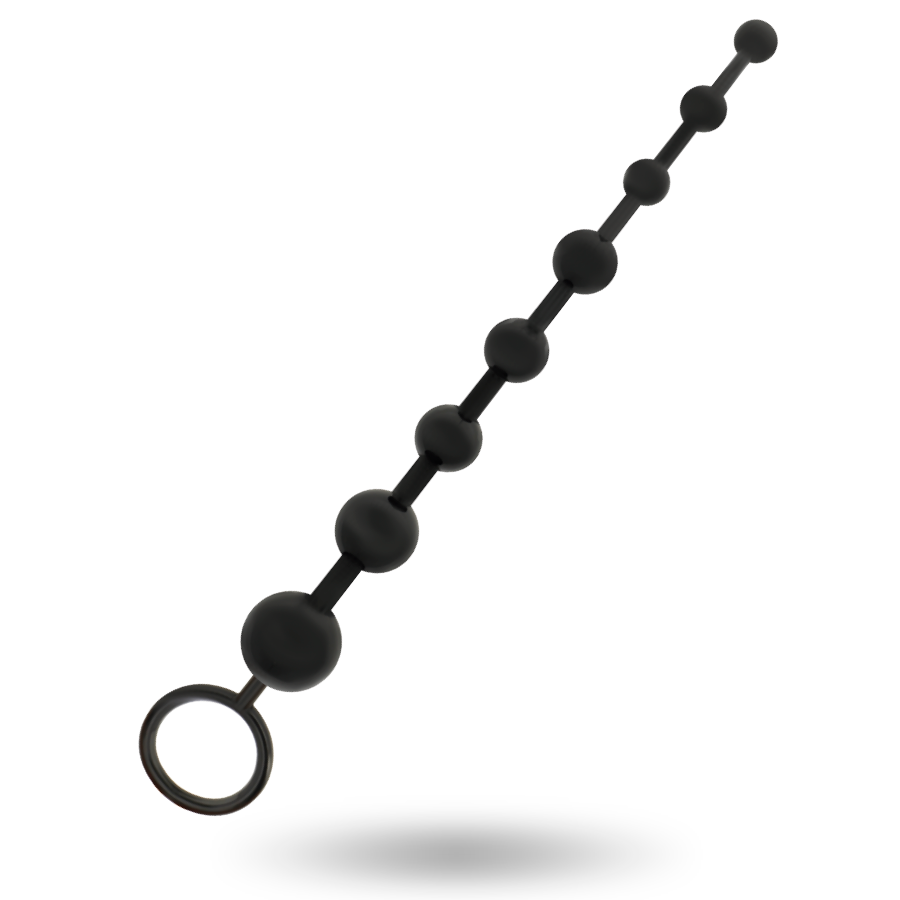 ADDICTED TOYS anal kulor 29 cm svart