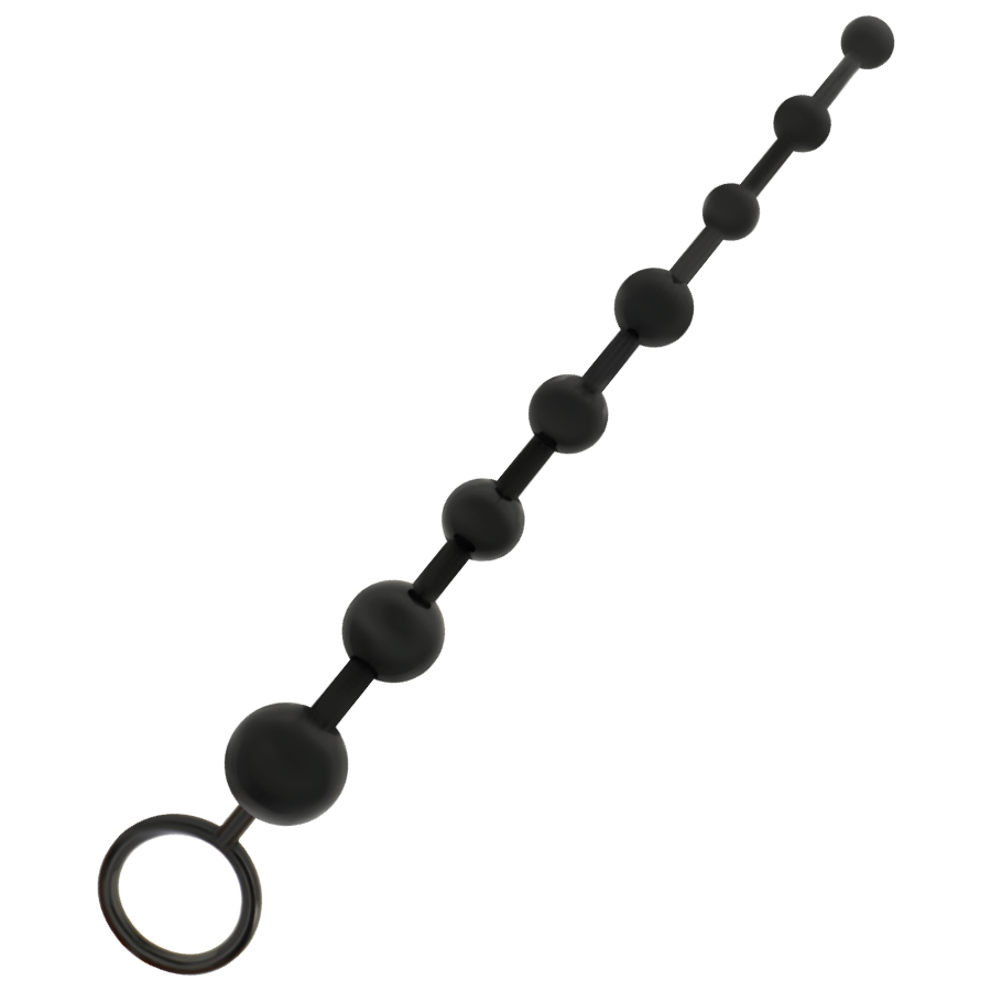 ADDICTED TOYS anal kulor 29 cm svart