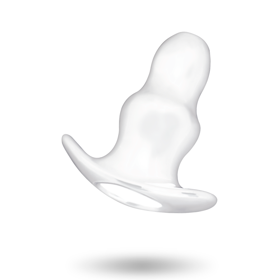 ADDICTED TOYS Medium Anal Dilator 9.5 cm Transparent