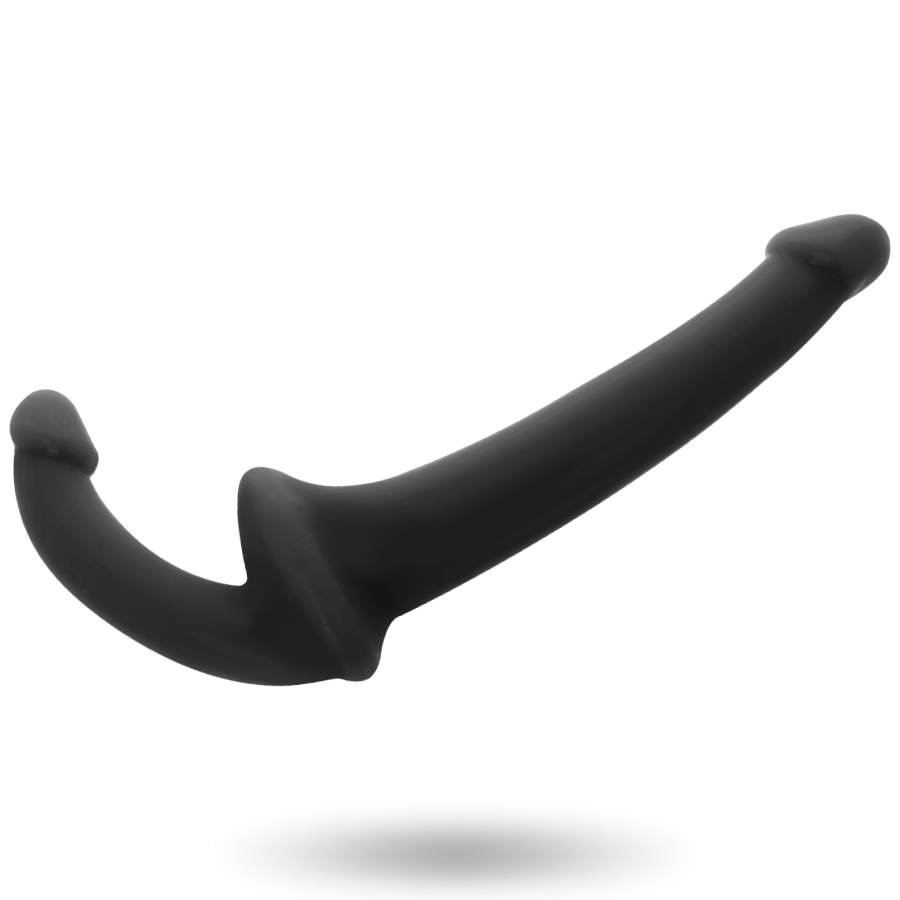 ADDICTED TOYS - DILDO MED RNA S UTAN UNDERKASTELSE SVART