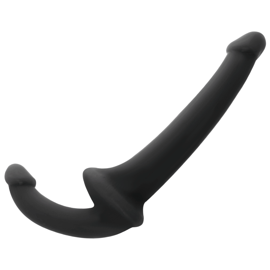 ADDICTED TOYS - DILDO MED RNA S UTAN UNDERKASTELSE SVART