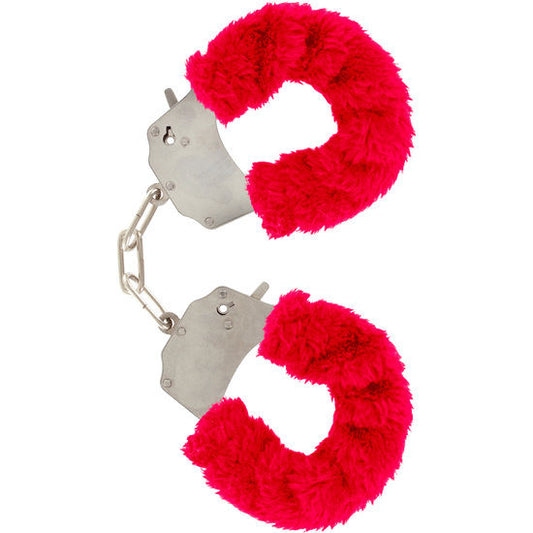 TOYJOY - Furry Fun Cuffs Bondage Röd