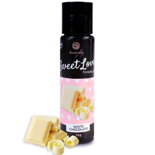 Glidmedel med smak av vit choklad, 60 ml