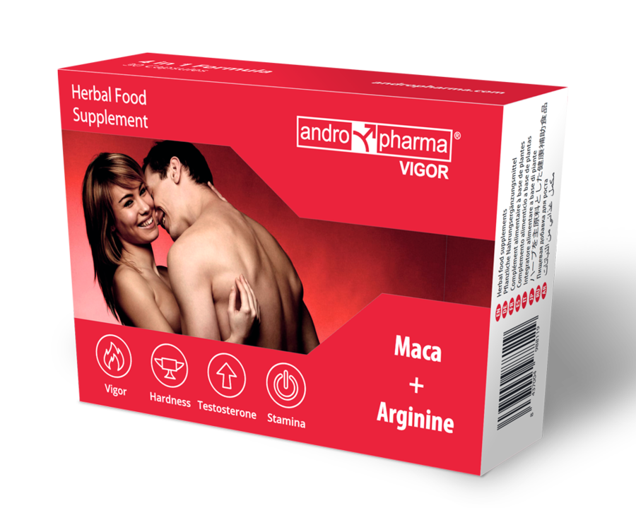 Andropharma Vigor libido förbättrande tillskott 30 kapslar