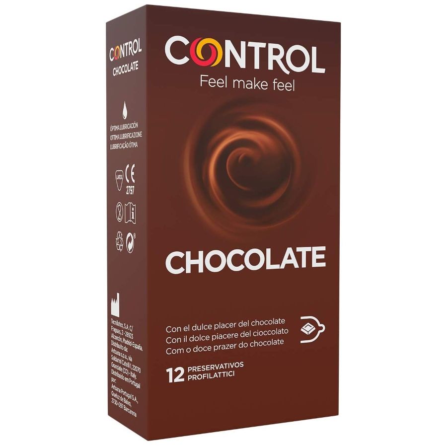 Chokladsmakande kondomer