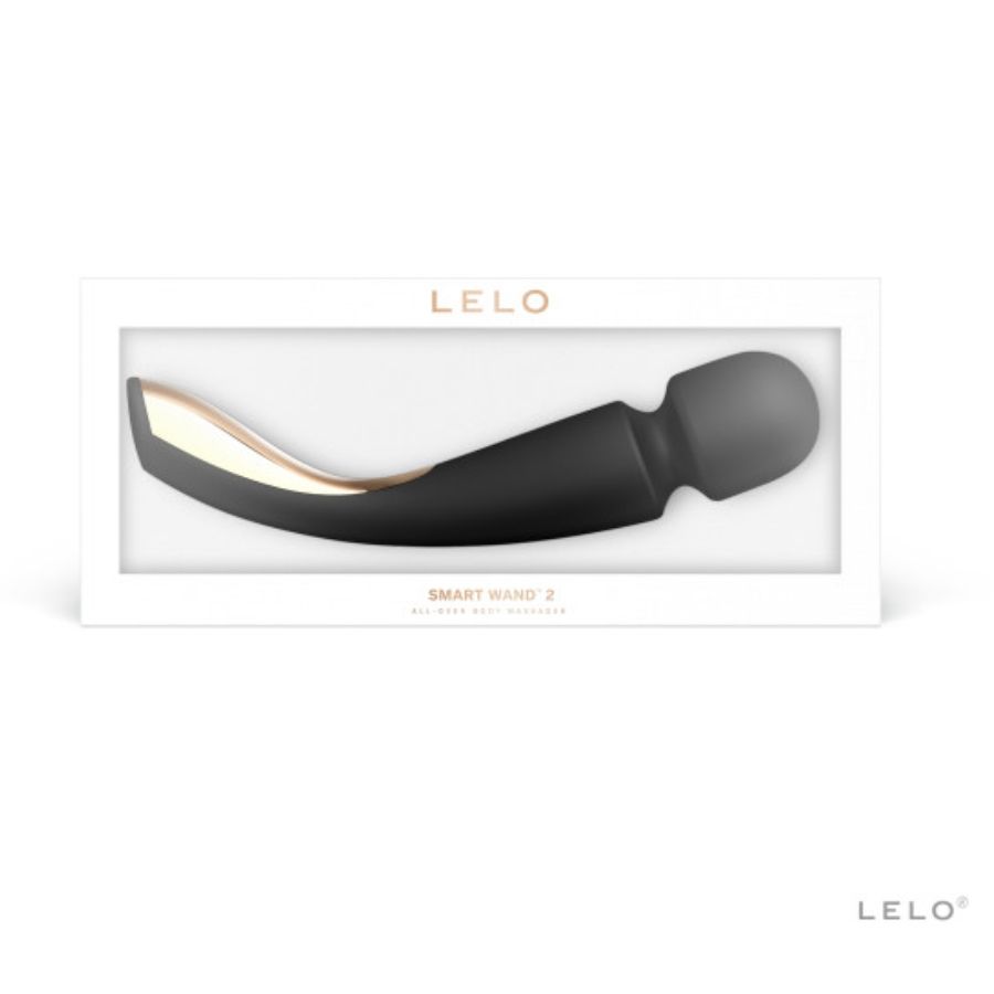 LELO Smart Wand 2 i svart, kraftfull massager