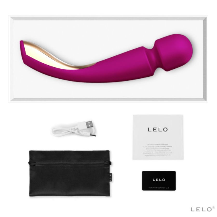 LELO Smart Wand 2 Bordeaux massager