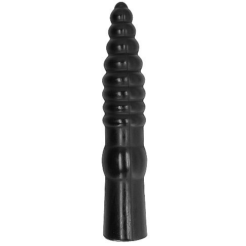 ALL BLACK - ANAL 33 CM dildo