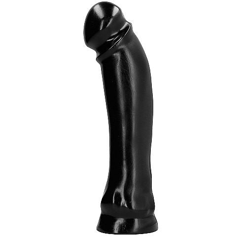 ALL BLACK DONG 33 CM, dildo för vaginal och anal användning