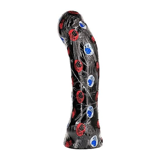 ALL BLACK DONG 33 CM, dildo för vaginal och anal användning