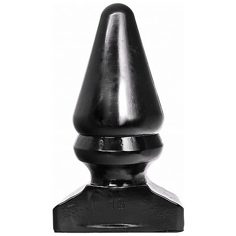ALL BLACK analplugg 28,5 cm