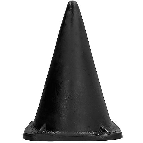 ALL BLACK triangulär buttplug 30 cm