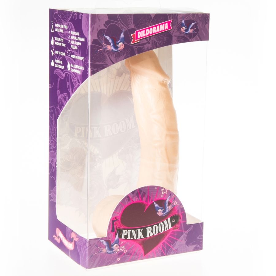 PINK ROOM Connor realistisk dildo 16 cm