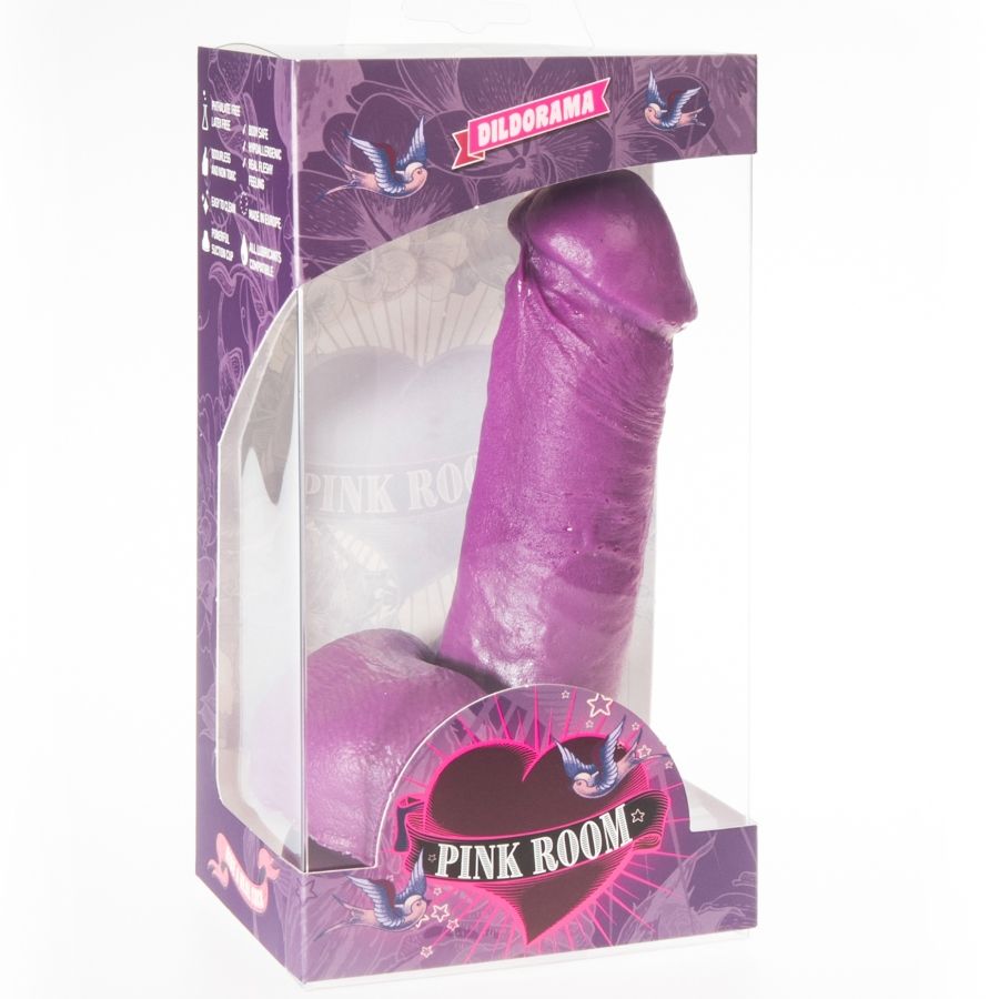 PINK ROOM NAO realistisk dildo lila 16 cm