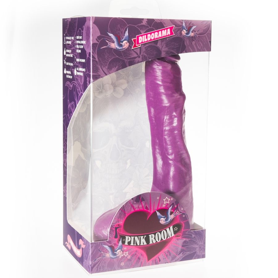PINK ROOM Nilo realistisk dildo lila 23 cm
