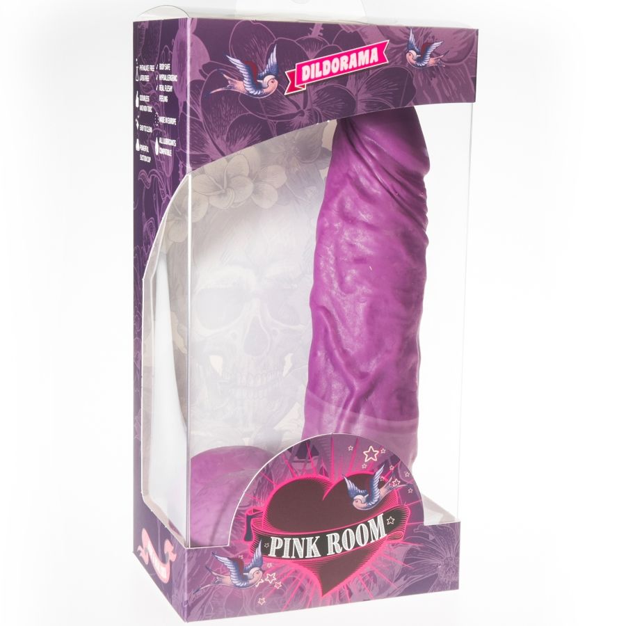 PINK ROOM Chems realistisk dildo lila 20 cm