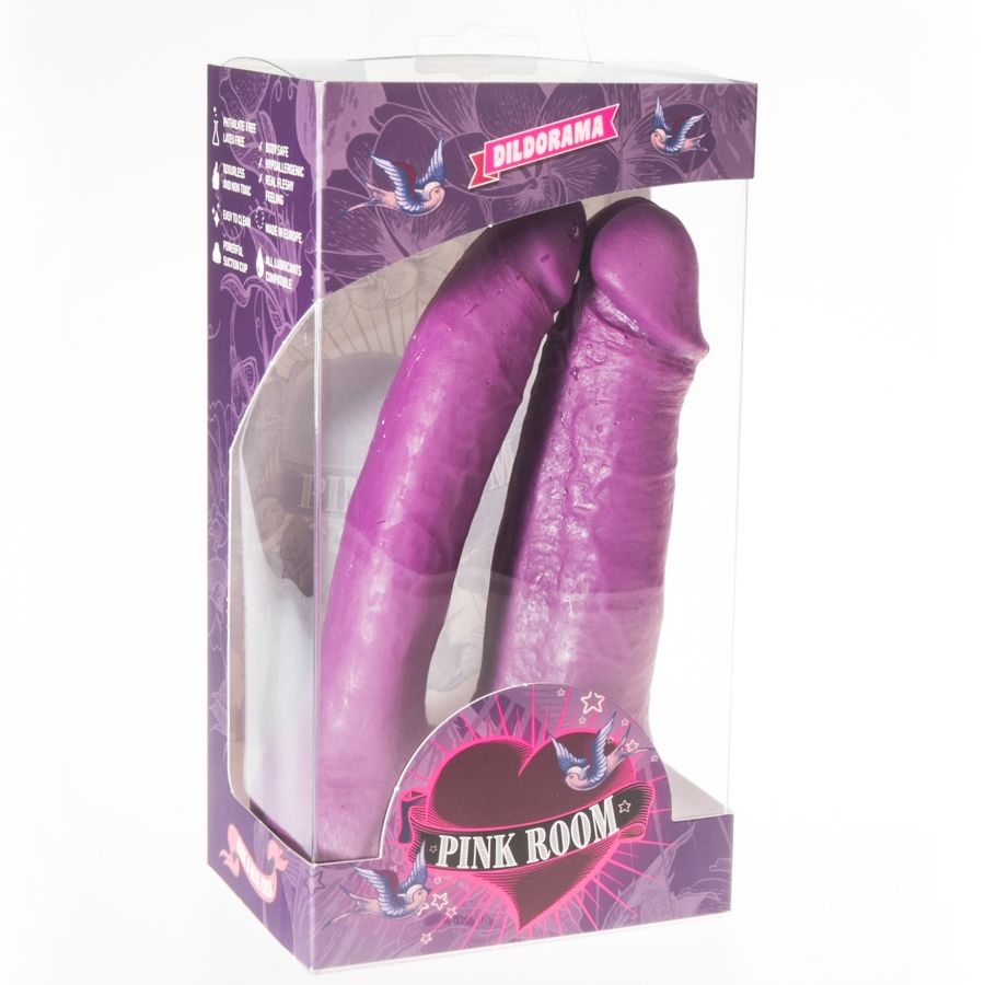 PINK ROOM Arthus realistisk dildo lila 17cm