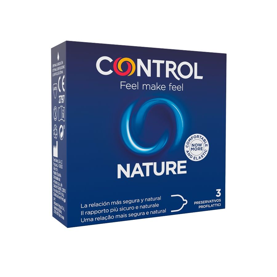 Kondomer av naturlatex med glidmedel