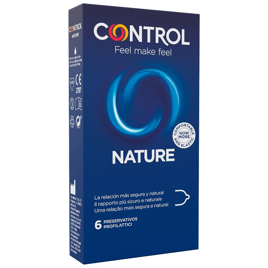 Kondomer av naturlatex med glidmedel