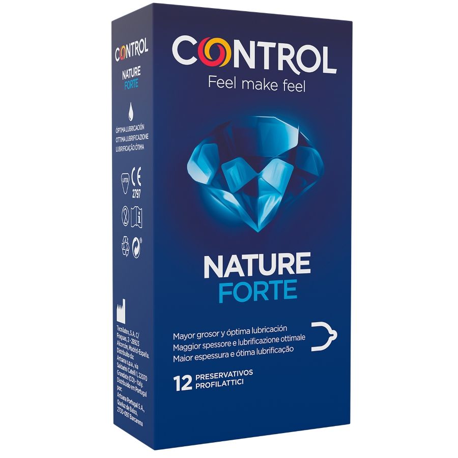 Control Forte kondomer, 12 enheter