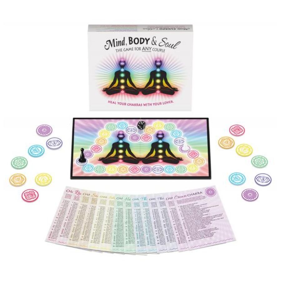 KHEPER GAMES Mind, Body and Soul spel med kort och bräda