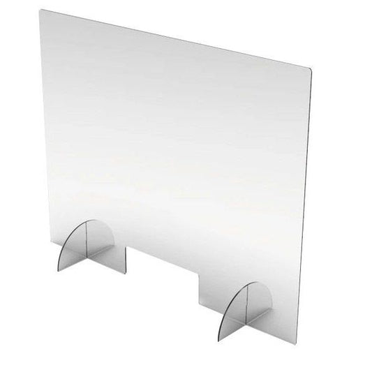 Skyddsskärm i plexiglas 100x80 cm för COVID-19