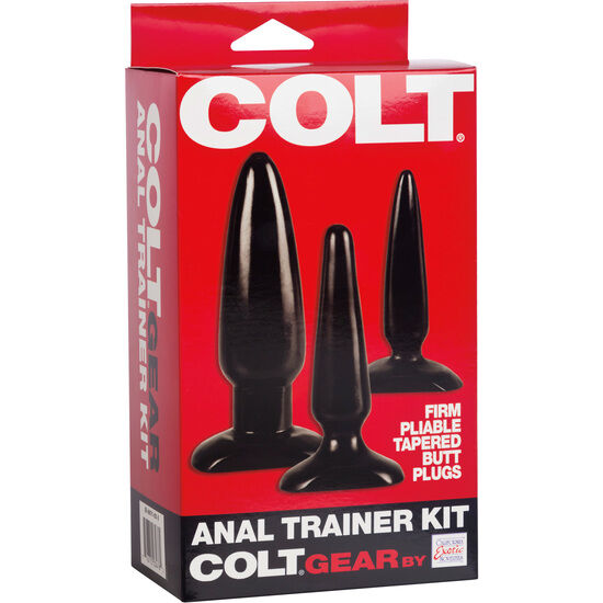 CALEXOTICS COLT ANAL TRAINER KIT med tre analpluggar