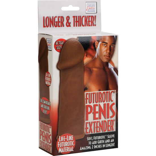 Futurotic penis extender i brun färg