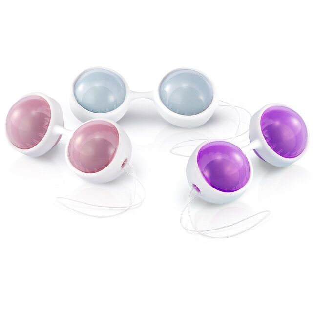 LELO Beads Plus set med 6 vikta kulor för intim träning