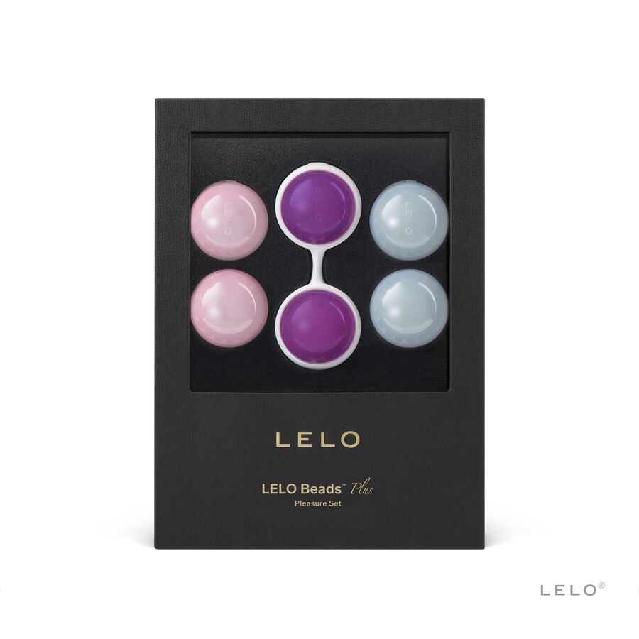 LELO Beads Plus set med 6 vikta kulor för intim träning