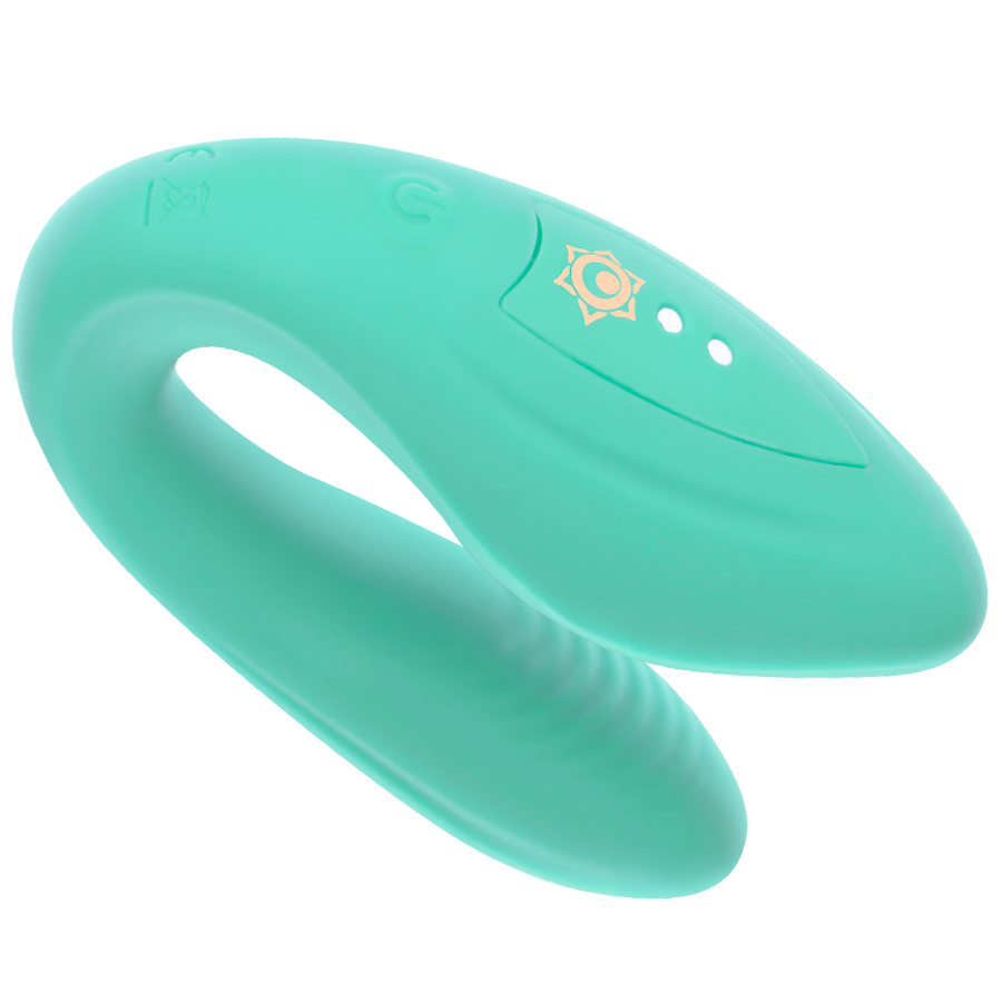 RITHUAL KAMA fjärrkontroll för par i aqua färg