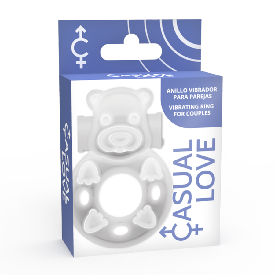 CASUAL LOVE RING 26 TRANSPARENT klitorisstimulatorring