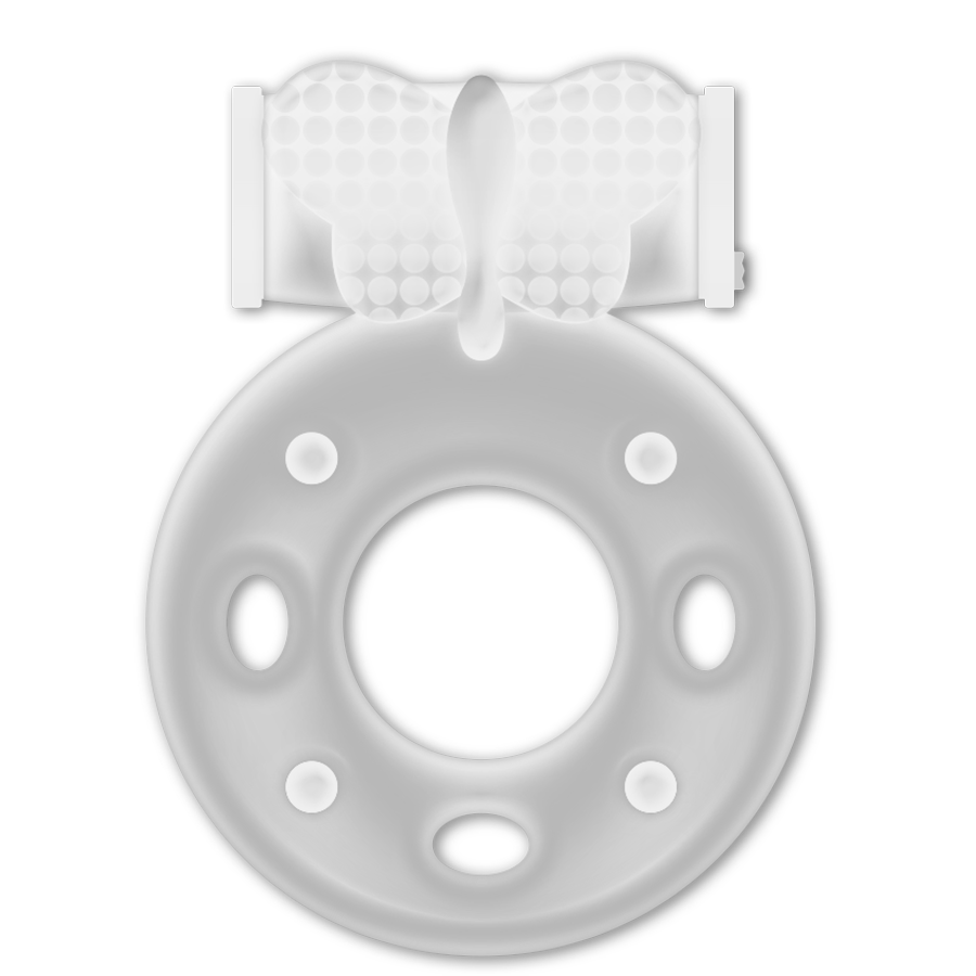 CASUAL LOVE RING 34 TRANSPARENT klitorisstimulatorring