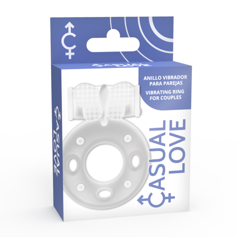 CASUAL LOVE RING 34 TRANSPARENT klitorisstimulatorring
