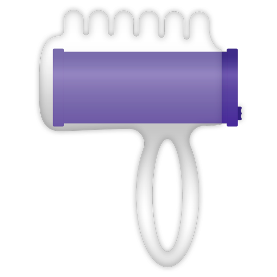 CASUAL LOVE FINGER FUN PURPLE - flexibel G-punktsstimulator
