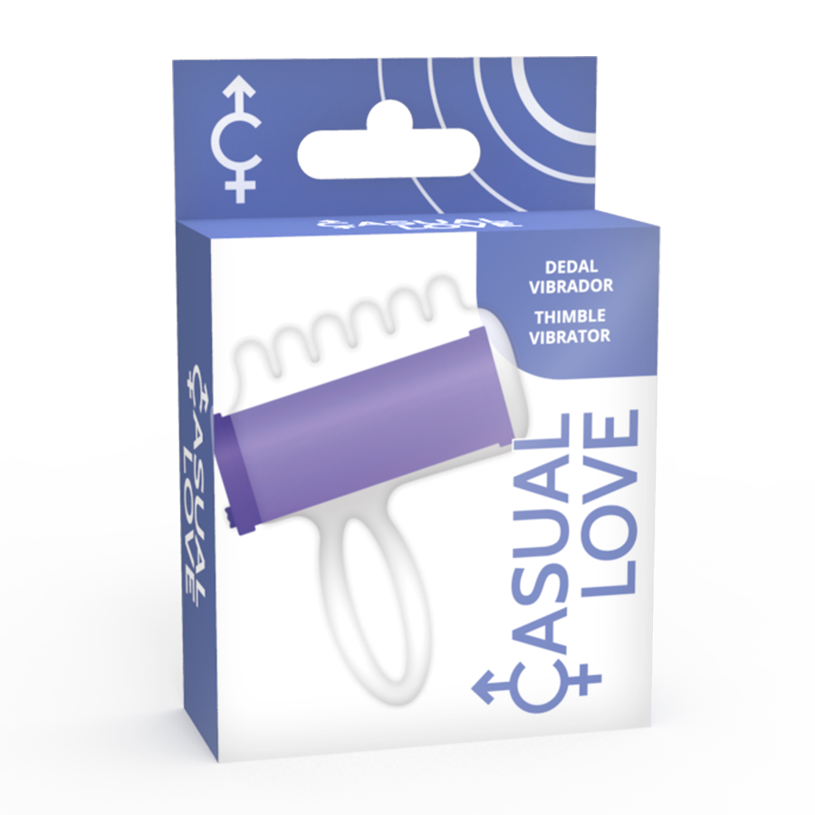 CASUAL LOVE FINGER FUN PURPLE - flexibel G-punktsstimulator