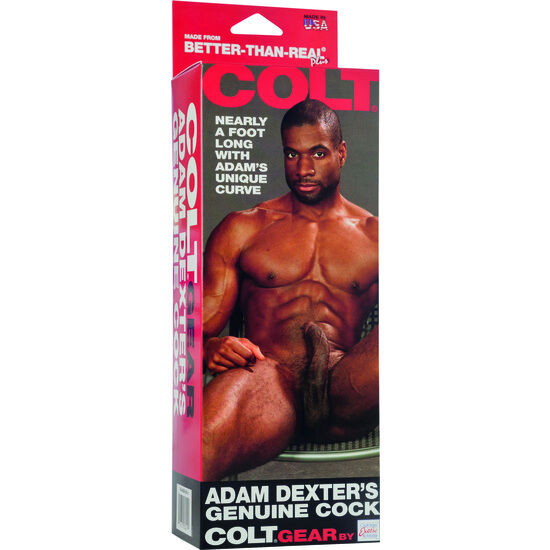 Replika av Adam Dexters penis i verklig storlek