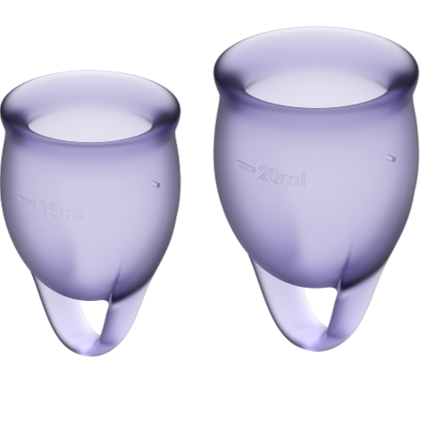 Satisfyer menskopp Feel Confident i purpur